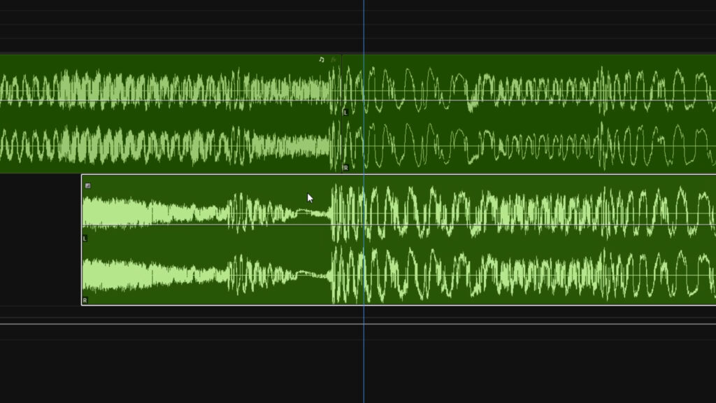 Precise audio alignment using keyboard in Premiere Pro