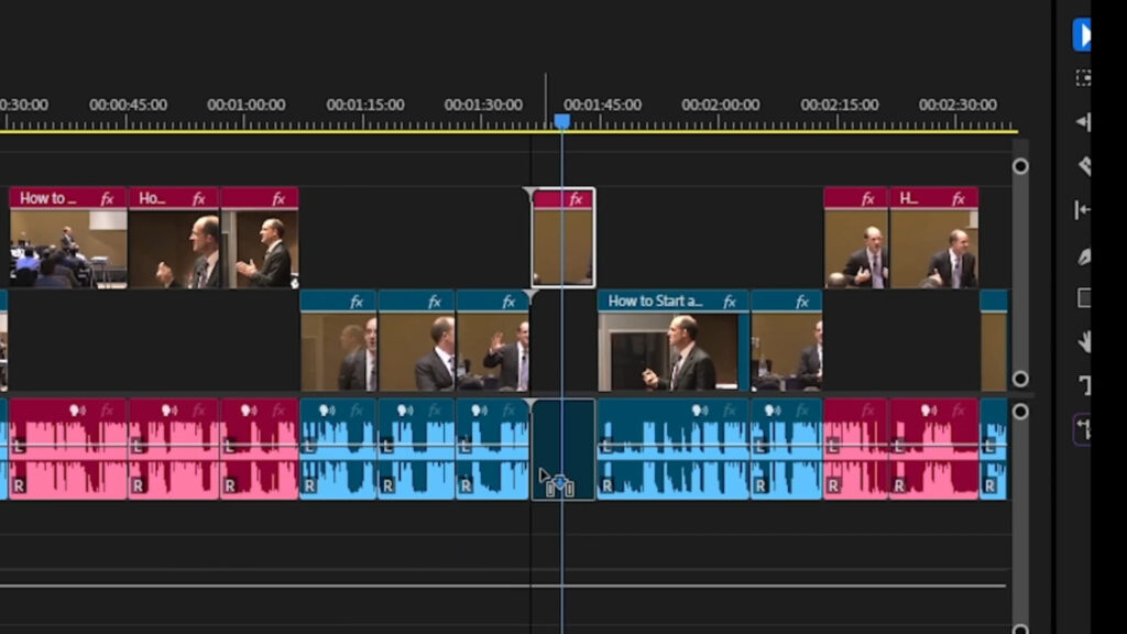 Find Missing Audio: drag and sync audio track