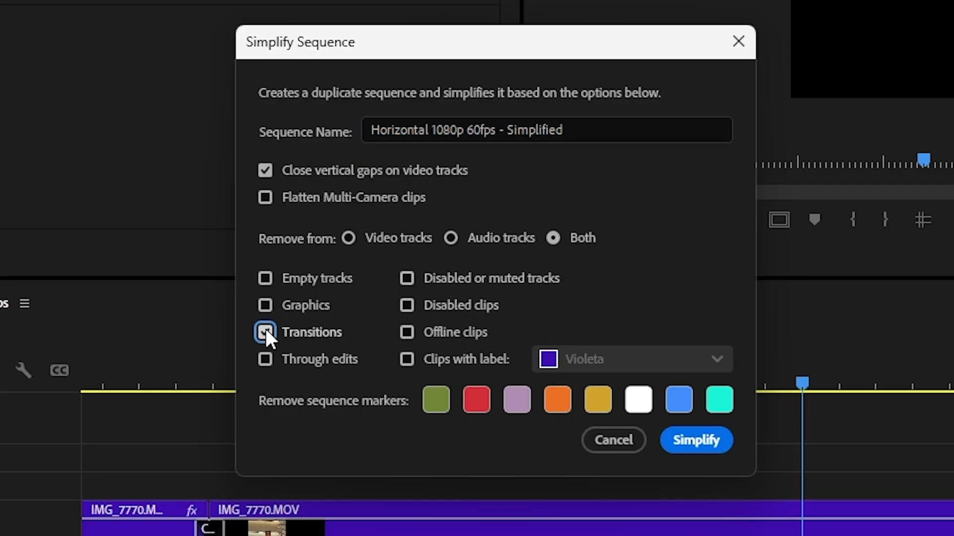 Remove All Transitions Quickly in Premiere Pro | Thiago Alves Videomaker