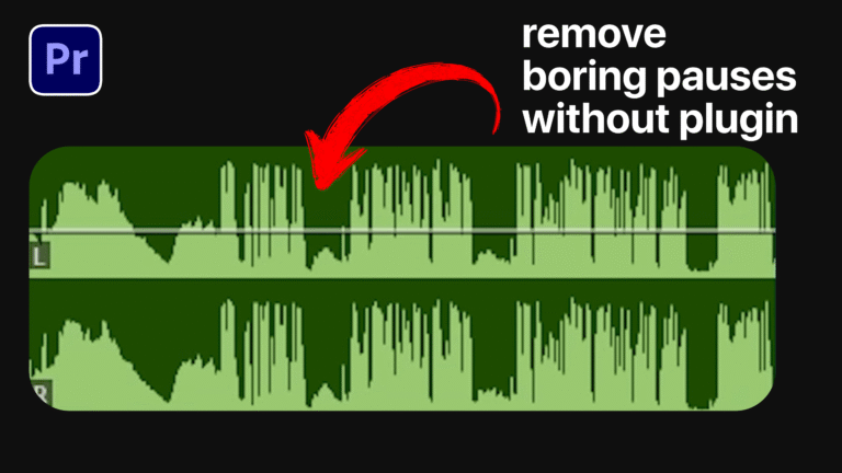 Read more about the article Remove Silences Premiere Pro Quickly